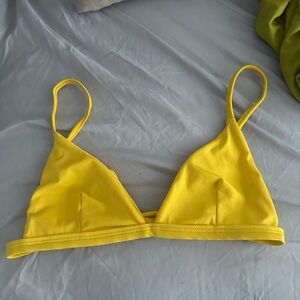 San lorenzo small yellow bikini top